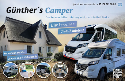 Wohnmobilvermietung Fuhrunternehmen Sven Günther