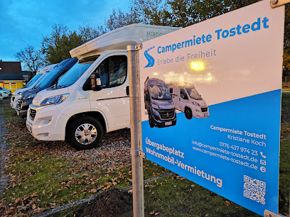 Wohnmobilvermietung Übergabeplatz Campermiete Tostedt