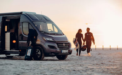 Wohnmobil mieten in Friedrichskoog 1 Wohnmobilvermietung VIAGIO | Campervan Vermietung